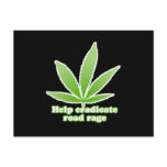 Help eradicate road rage post card