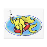 Help Fish postcards