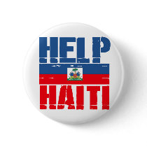 HELP HAITI FLAG BUTTONS