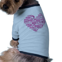 Help Haiti T shirt and Apparel Dog Shirt