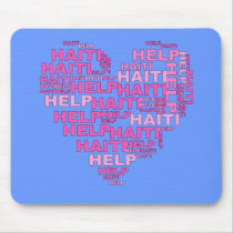 Help Haiti T shirt and Apparel Mousemats