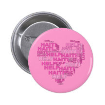 Help Haiti T shirt and Apparel Pinback Buttons