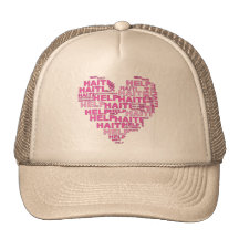 Help Haiti T shirt and Apparel Trucker Hats