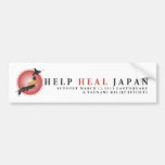 HELP HEAL JAPAN #7 BUMPER STICKER