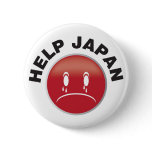Help Japan Pinback Buttons