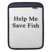 Help Me Save Fish iPad Sleeves