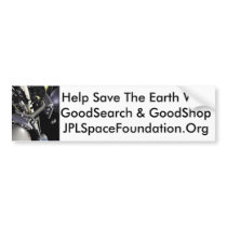 Help Save The Earth Bumper Sticker