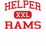 Helper - Rams - Junior High School - Helper Utah t-shirts