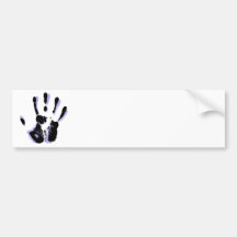 Helping Hand Bumper Sticker