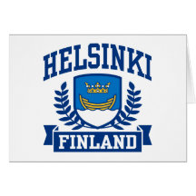 Helsinki Finland Greeting Card
