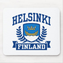 Helsinki Finland Mouse Pad