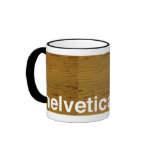 helvetica bold mugs