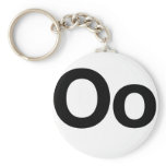 Helvetica Oo keychains