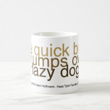 Helvetica Reigns Coffee Mug