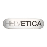 Helvetica skateboards