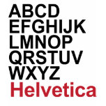 Helvetica T-Shirt - Customised