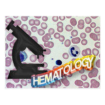 HEMATOLOGY - Medical Technology - Laboratory Postcard