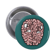 Hemispheres Pinback Button