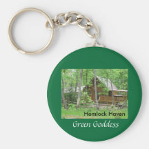 Hemlock Haven Green Goddess Key Chains