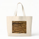 Hemp rope texture canvas bag