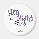Hen Night Fridge Magnet