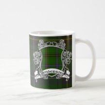 Henderson Tartan Shield Coffee Mug