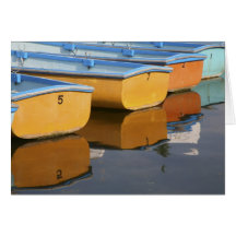 Henley-on-Thames row boats on the Thames River, Cards