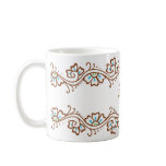 Henna Flower Chain Mug
