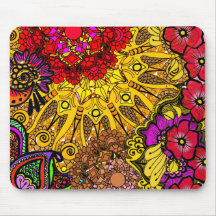 Henna Managerie Mouse Pad