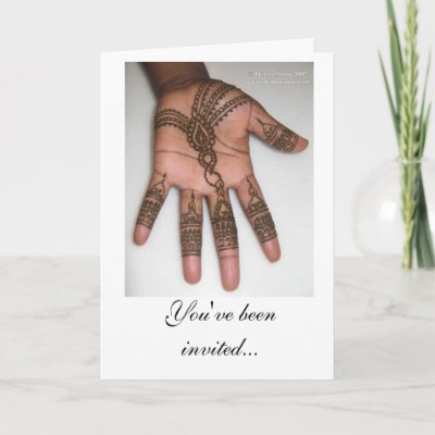 Henna Cards