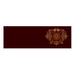 Henna Rock Profile Cards Business Card Template