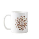 Henna Swirl Mandala mugs