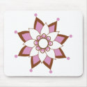 Henna Tattoo Flower mousepads