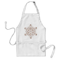 Henna Tattoo Mandala Apron