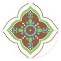Henna Tattoo Mandala stickers