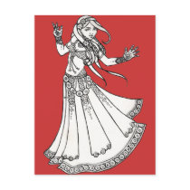 Henna Tribal Belly Dancer