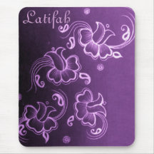 henna tulips Mousepad
