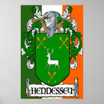 Hennessey Coat of Arms Print