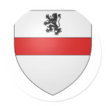 Henri de Oeffte, Netherlands Round Sticker