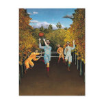 Henri Rousseau - Football Players postcards