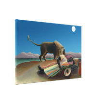 Henri Rousseau - The Sleeping Gypsy Gallery Wrapped Canvas