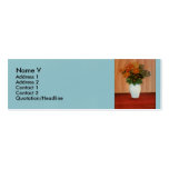Henri Rousseau's Bouquet of Flowers (circa 1900) Business Card Templates