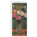Henri Rousseau's Flowers in a Vase (1909) rack cards