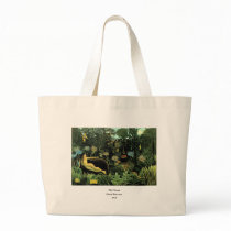 Henri Rousseau's The Dream (1910) Canvas Bag