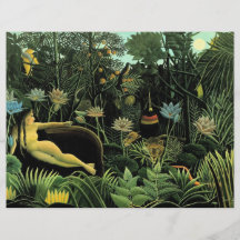Henri Rousseau's The Dream (1910) Full Color Flyer