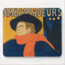Henri Toulouse Lautrec - Aristide Bruant (Detail) Mouse Pads