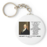 Henry Clay Constitution Of United States Posterity keychains