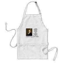 Henry Clay No South No North No East No West Quote Aprons