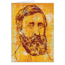 Henry David Thoreau Card cards
