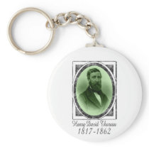 Henry David Thoreau Key Chain